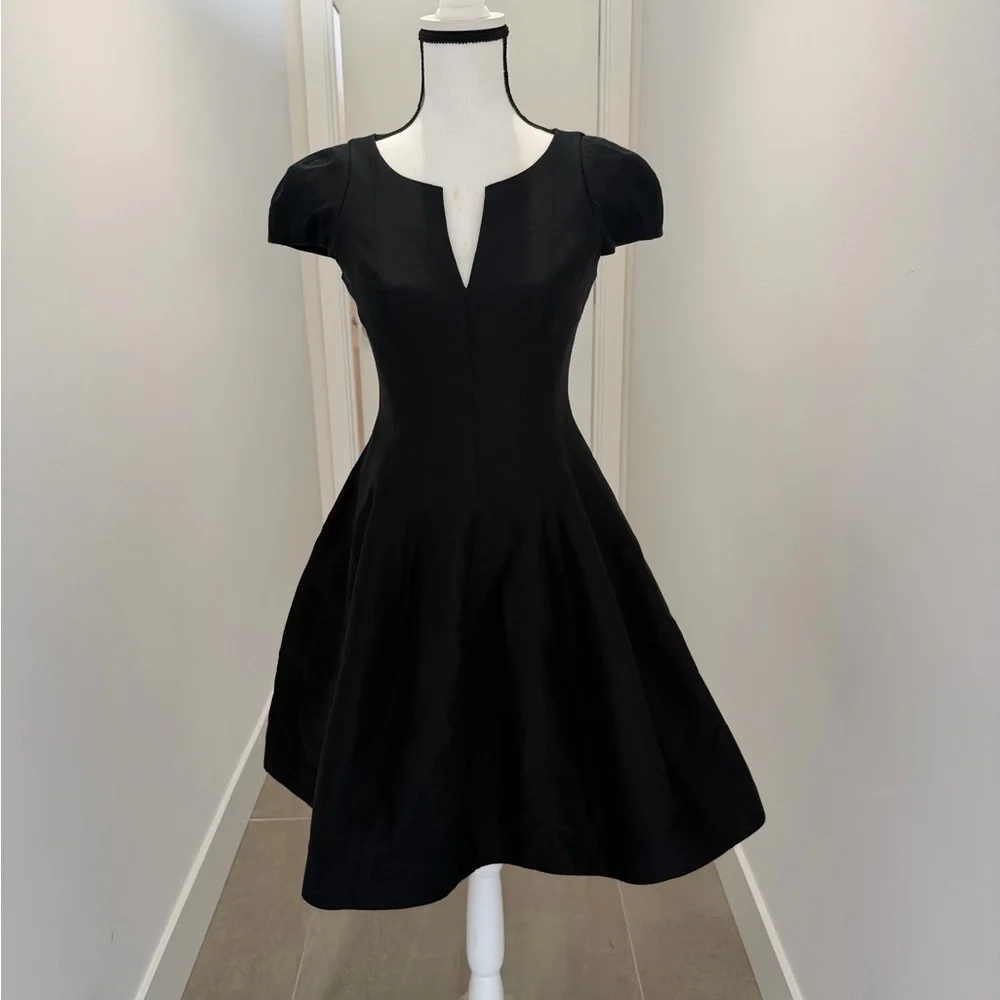 Halston Heritage Black Dress worn 1 time only size 2